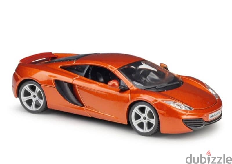 Mclaren Mp4 12c diecast car model 1:24 1