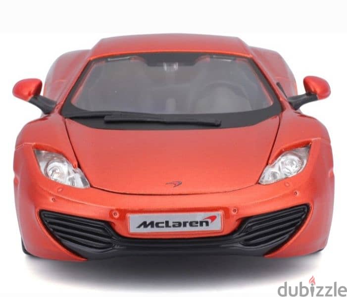 Mclaren Mp4 12c diecast car model 1:24 3