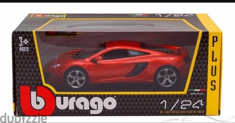 Mclaren Mp4 12c diecast car model 1:24 5