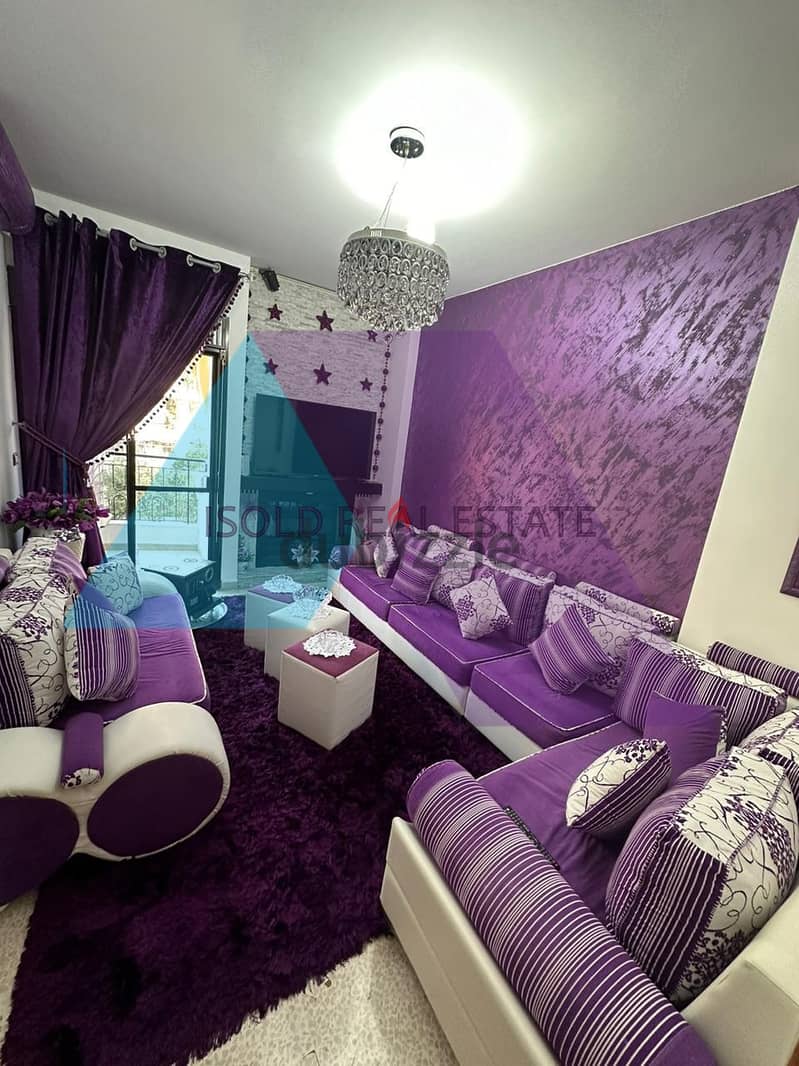 Fully furnished 200 m2 apartment for sale in Mansourieh 2