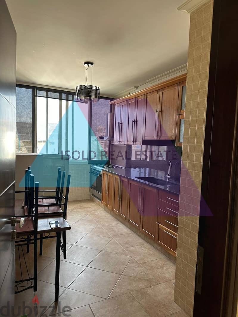 A 200m2 apartment+160m2 terrace+Panoramic view for sale in Jal El Dib 4