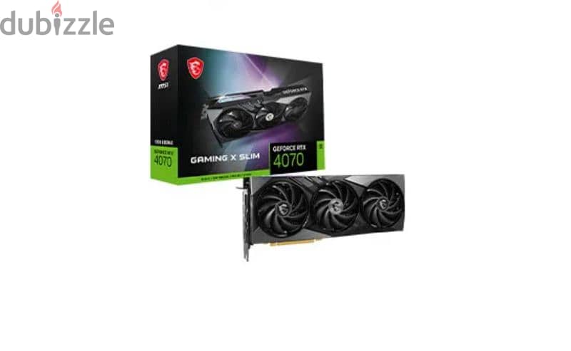 GeForce RTX 4070 GAMING X SLIM 12G 1