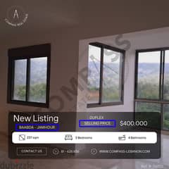 Gated Community Duplex Apartment for Sale in Baabda - Jamhour