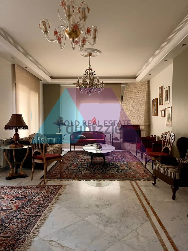 Luxurious Decorated 220 m2 apartment for sale in Baabda 1