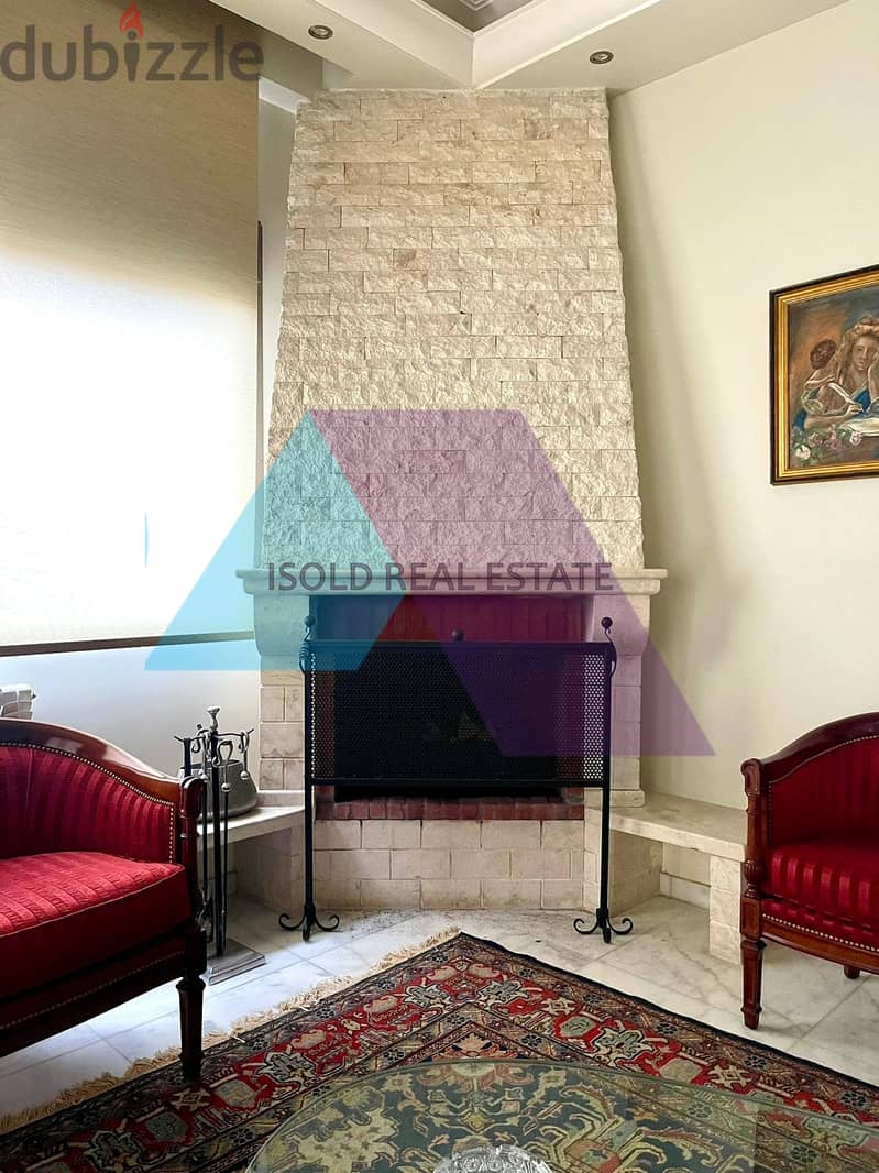 Luxurious Decorated 220 m2 apartment for sale in Baabda 2