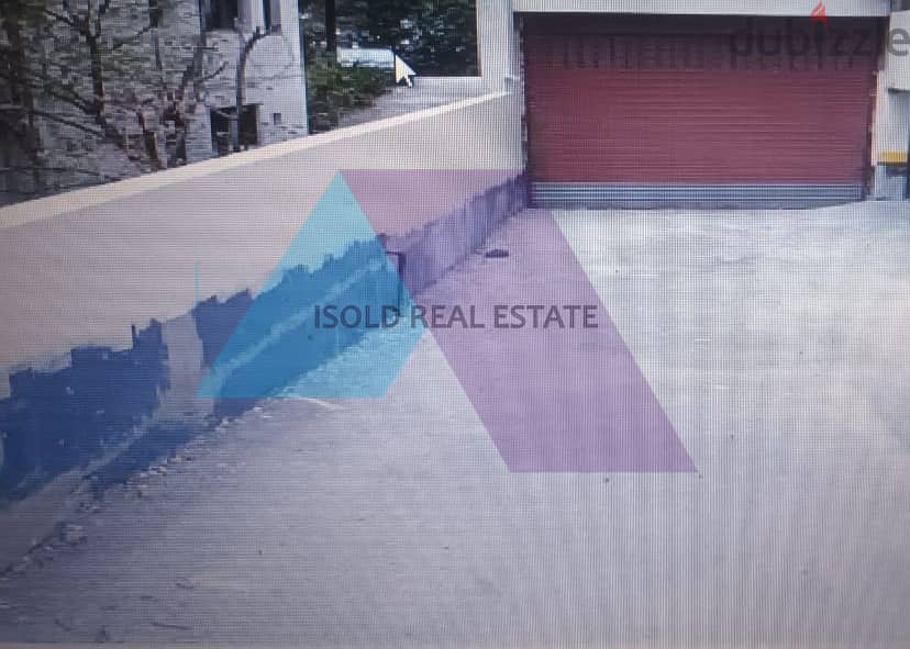 A 1000 m2 ground floor warehouse for sale in Maameltein/Jounieh 1