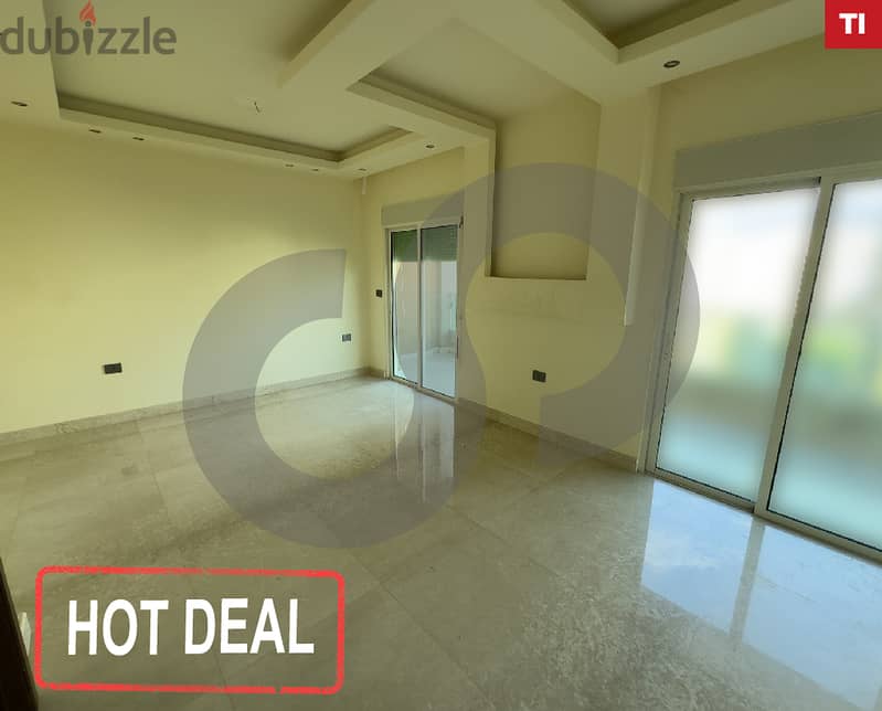 190 SQM fancy new apartment in Tripoli-Dam w Farez/طرابلس REF#TI10442 0