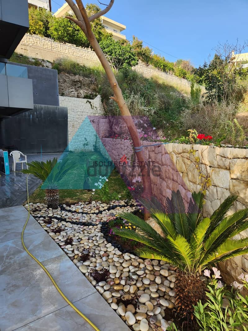 Luxurious decorated 210m2 apartment+garden+sea view  for sale in Jbeil 3