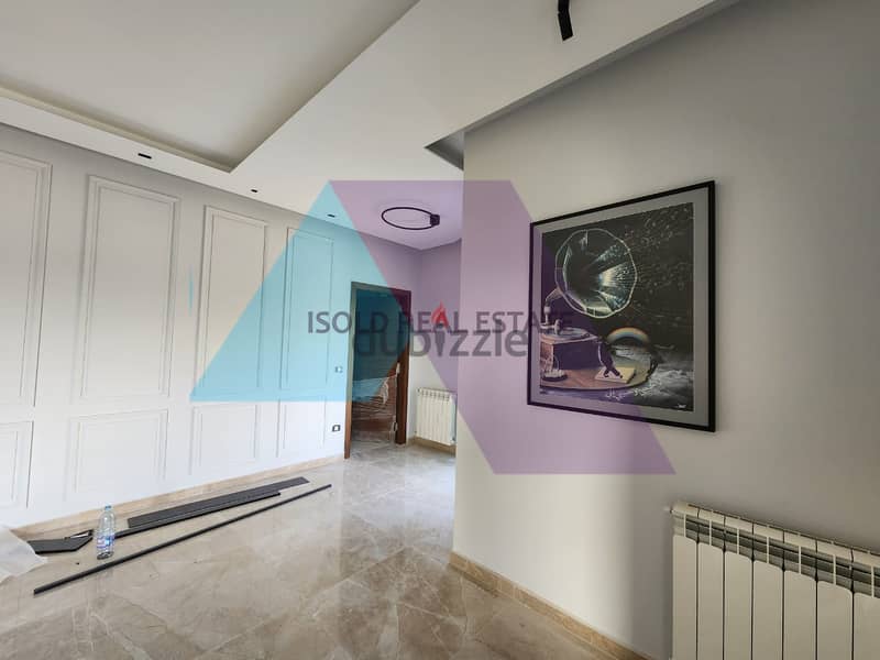 Luxurious decorated 210m2 apartment+garden+sea view  for sale in Jbeil 17