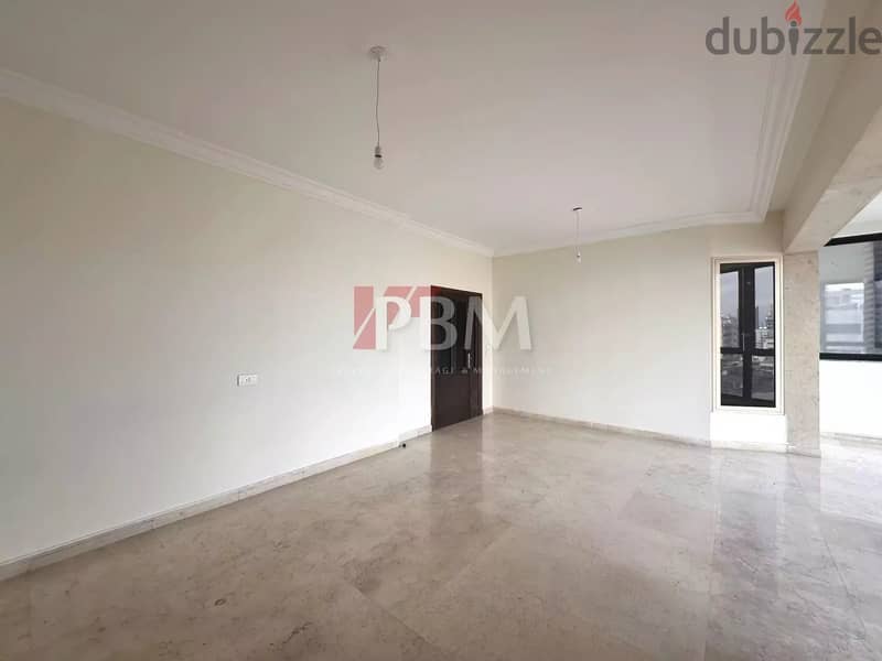 Comfortable Apartment For Rent In Badaro | High Floor | 220 SQM | 2