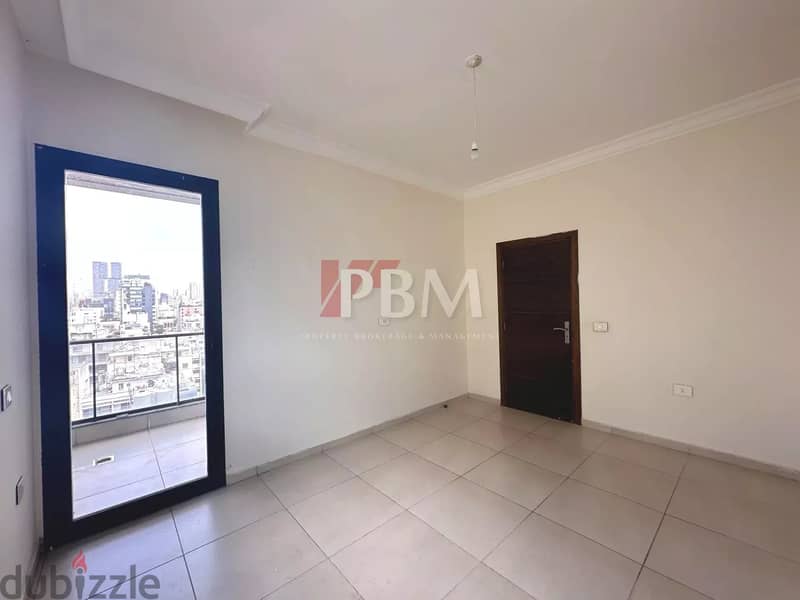 Comfortable Apartment For Rent In Badaro | High Floor | 220 SQM | 10