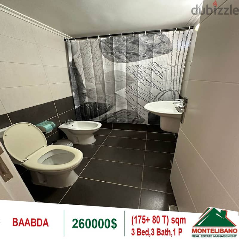 260000$!! Apartment for sale located in Baabda 7