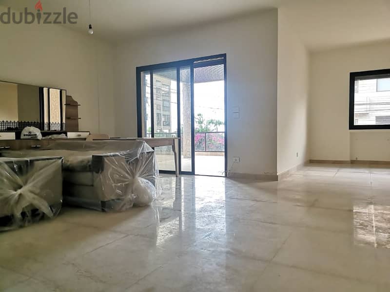 190 Sqm + 225 Sqm Terrace |Semi Furnished Apartment For Sale In Bsalim 11