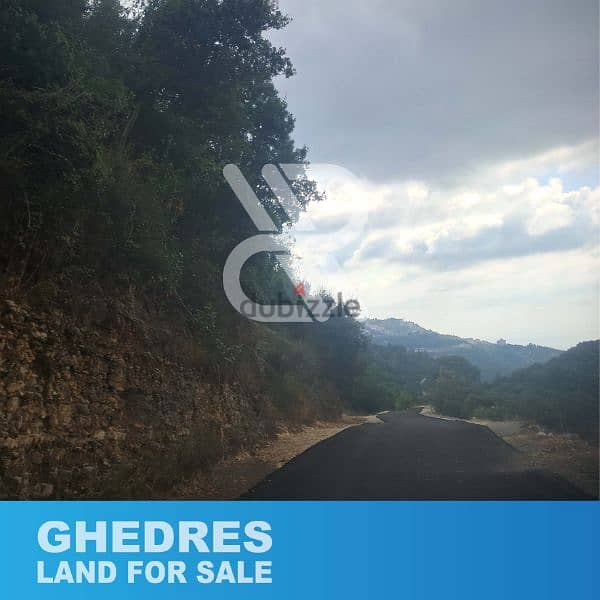 Land for sale at Ghedres - أرض للبيع في غدراس 1