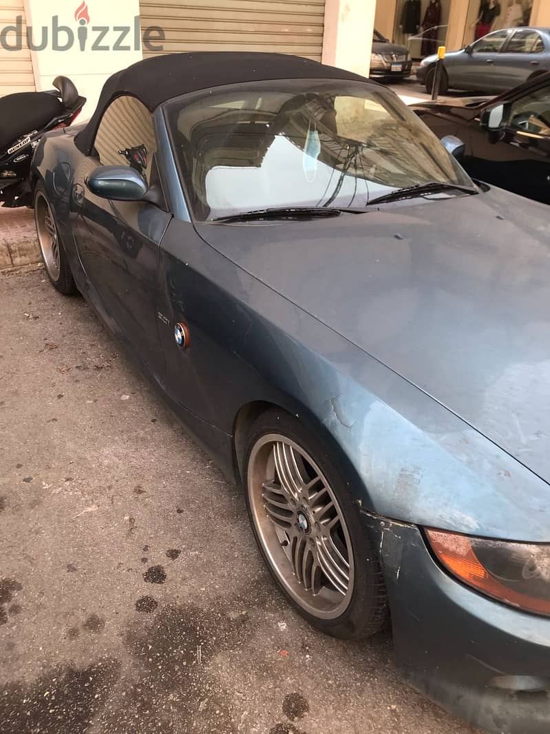 Z4 3.0 convertible special edition color Hawaiian Blue 3