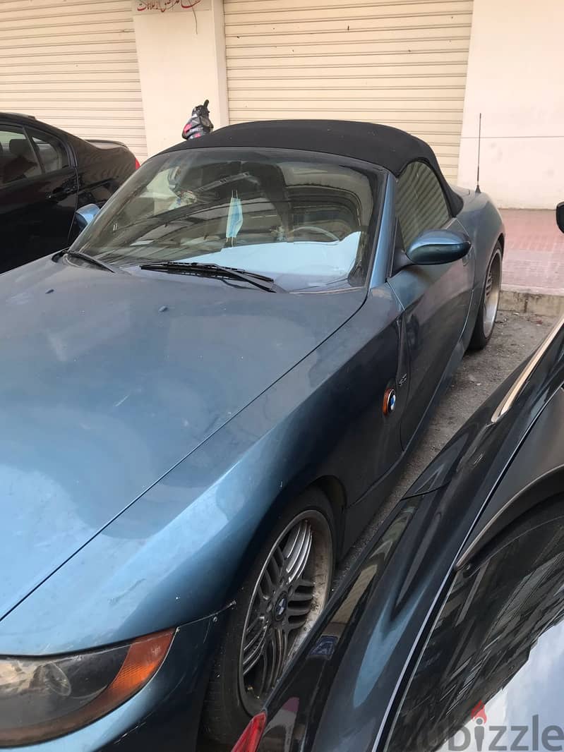 Z4 3.0 convertible special edition color Hawaiian Blue 5