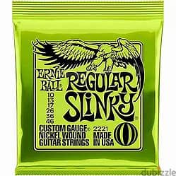 Ernie Ball Electric Guitar Strings