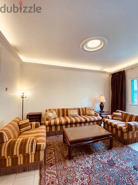 Achrafieh Fully Furnished 135m2 Cute Apart 2 bdr 2 bath 20 amps 24/7 2