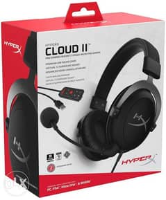 HyperX cloud II Gaming Headphones 0