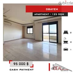 Apartment for sale in Dbayeh 125 sqm ref#ea15341