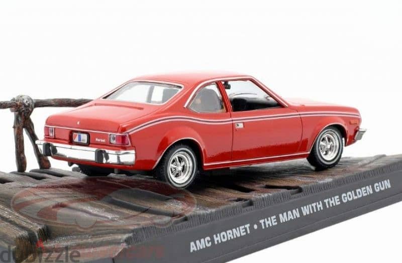 AMC Hornet (James Bond Movie) diecast car model 1;43. 3