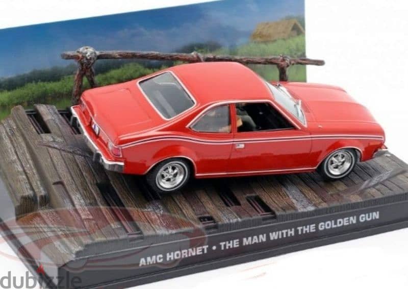 AMC Hornet (James Bond Movie) diecast car model 1;43. 4