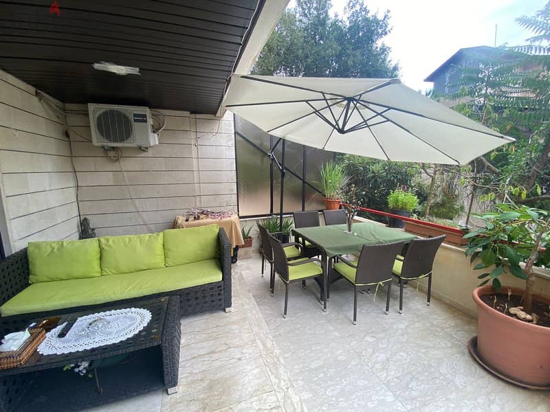 Fully Furnished Duplex with 60m² Terrace for Sale in Beit El Shaar 3