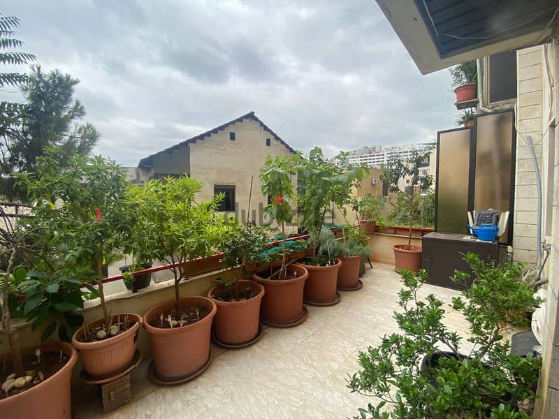 Fully Furnished Duplex with 60m² Terrace for Sale in Beit El Shaar 4