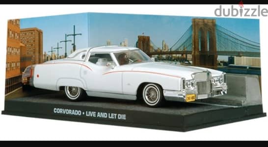 Corvorado (James Bond Movie) diecast car model 1;43.