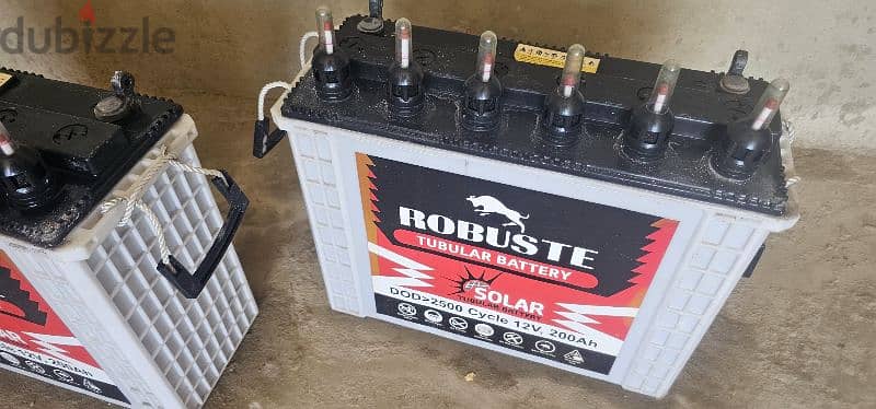 used batteries 200ah exellent condition 2