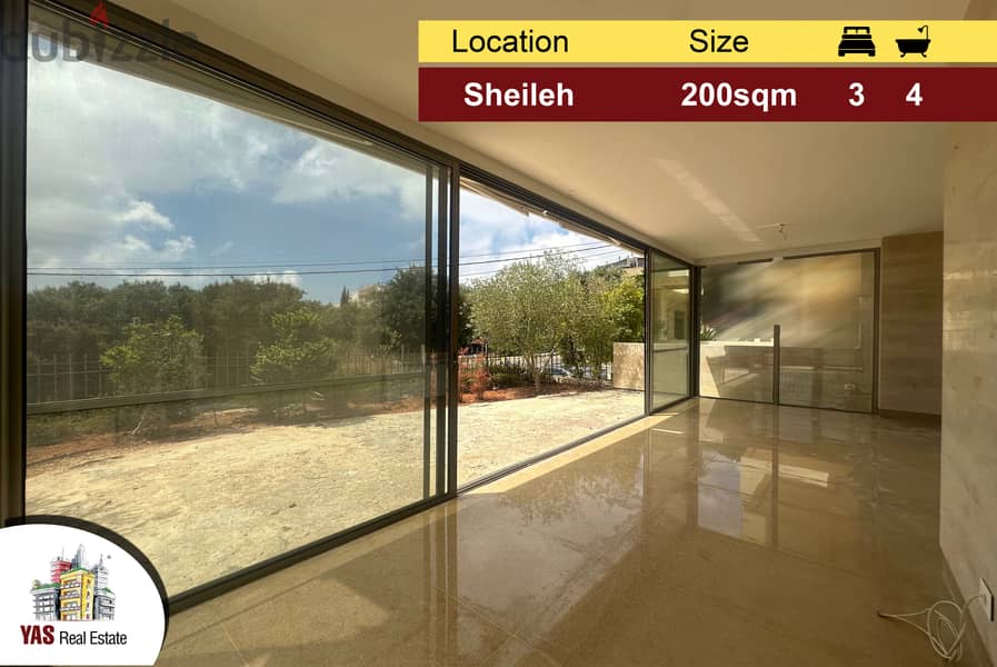 Sheileh 200m2 | 100m2 Garden | Prime Location | Private Street | AC | 0