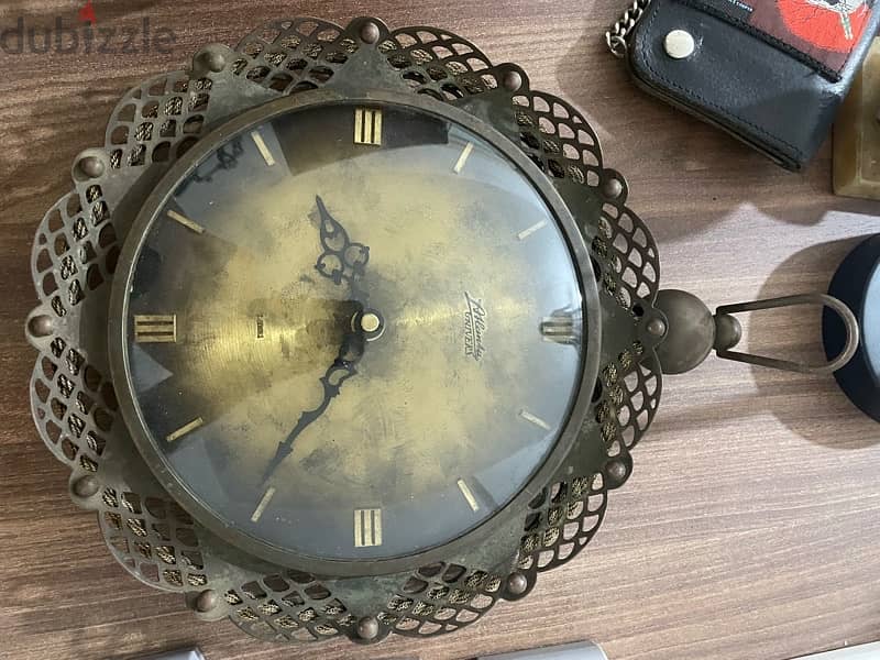 antique brass watch 0