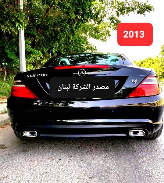 Mercedes-Benz  200 SLk 2013  Look AMG  مصدر الشركة لبنان 1