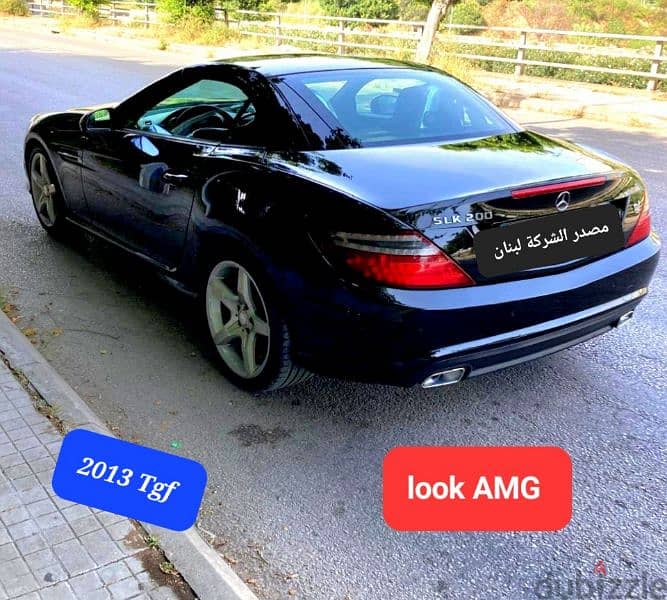 Mercedes-Benz  200 SLk 2013  Look AMG  مصدر الشركة لبنان 5