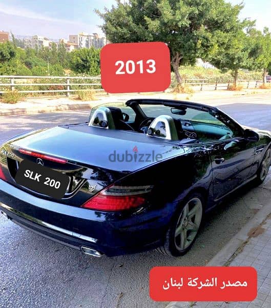 Mercedes-Benz  200 SLk 2013  Look AMG  مصدر الشركة لبنان 6