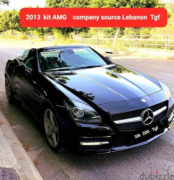 Mercedes-Benz  200 SLk 2013  Look AMG  مصدر الشركة لبنان 16