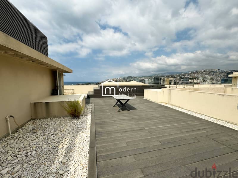 Private Rooftop Modern Triplex for Sale in Waterfront, Dbayeh 6