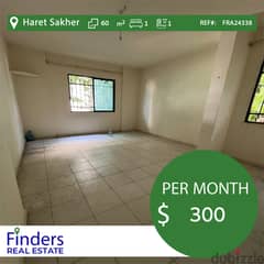 Apartment for rent in Haret Sakher!   شقة للإيجار في حارة صخر! 0