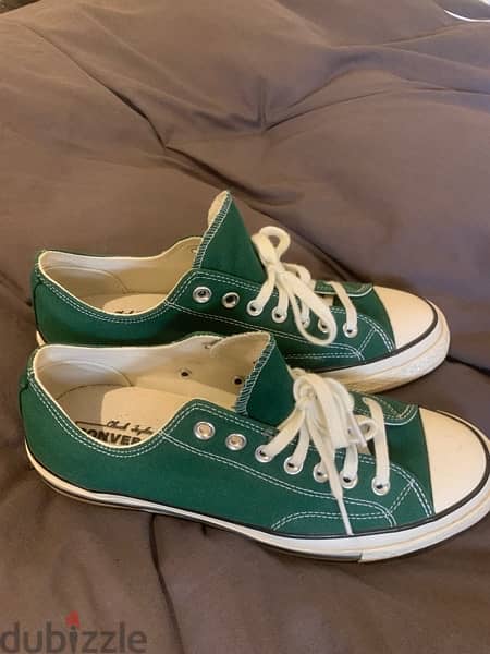 Green Converse 1