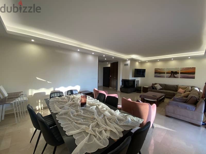 200 Sqm | Fully Furnished Apartment For Rent In Broumana / Mar Chaaya 5