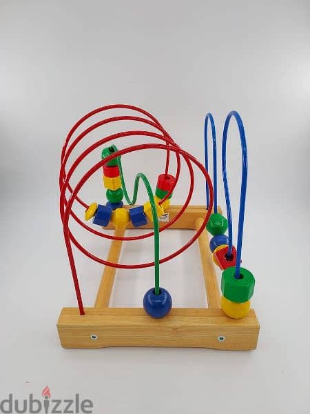 Ikea Mula wooden bead Rollercoaster 2