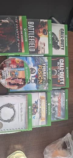 Xbox one + kinekct + 9 games 0