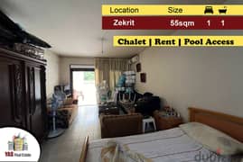 Zekrit 55m2 | Chalet For Rent | Pool Access | Catch | NE | 0