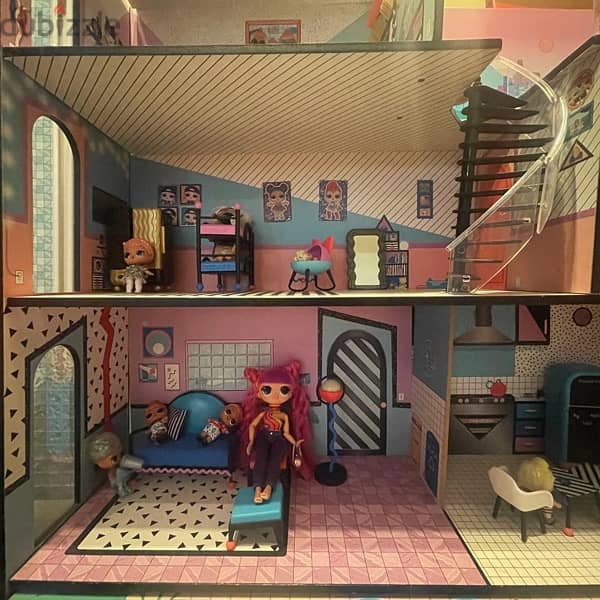 LOL Dollhouse + Dolls + Accessories 4