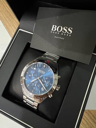 original with box hugo boss watch men never been used