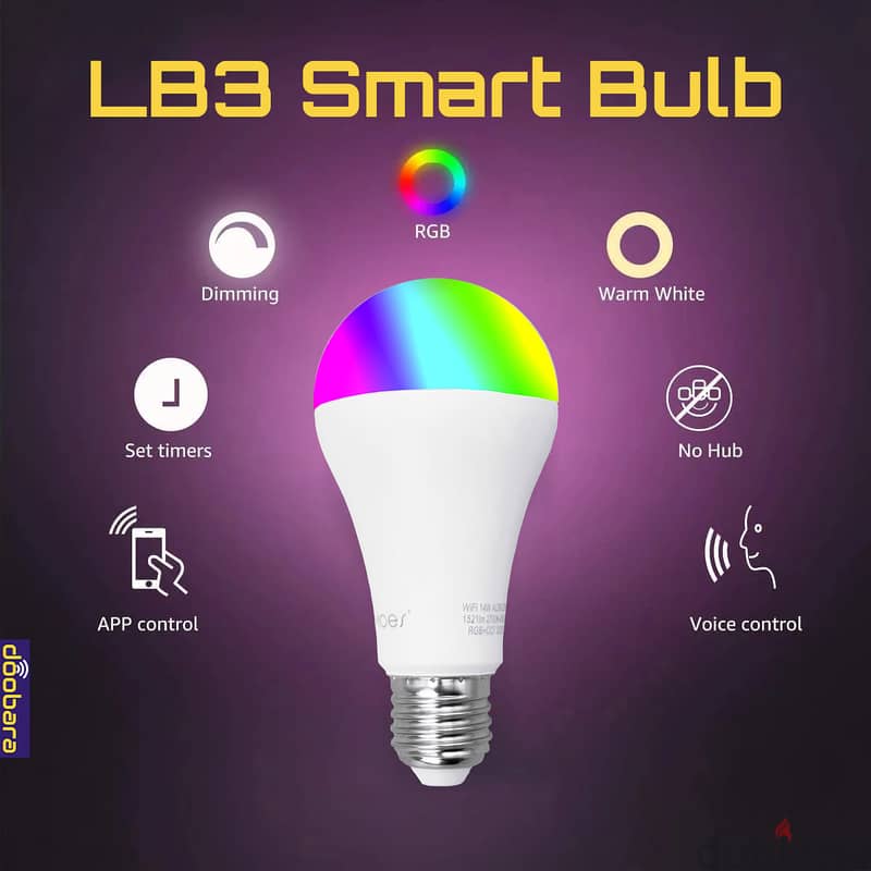 Bulb lamp light Smart 14w 1502 lumens RGB, Cool, Warm 0