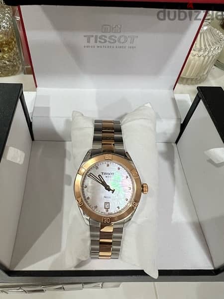 original with box tissot watch women never been used 1