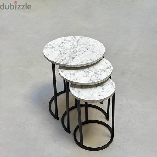 Round Table Set - طاولات 8