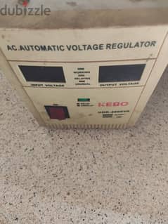 A. C. Automatic Voltage Regulator