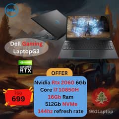 Dell Gaming Laptop G3  | لابتوب قوي للالعاب